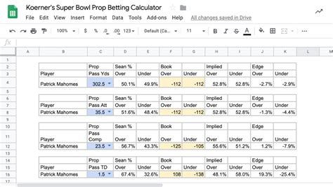 custom props odds calculator.